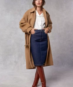 Clothing Rouje | Gerard Coat Uni Camel