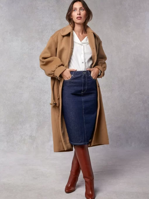 Clothing Rouje | Gerard Coat Uni Camel