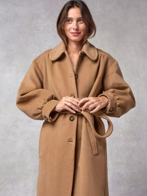 Clothing Rouje | Gerard Coat Uni Camel