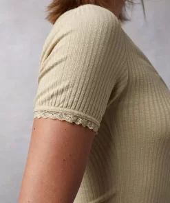 Clothing Rouje | Giuia Top Creme