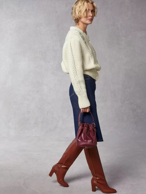 Clothing Rouje | Ima Cardigan Uni Ecru