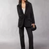 Clothing Rouje | Jacques Jacket Velours Noir