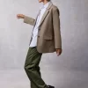 Clothing Rouje | Jacques Jacket Uni Taupe