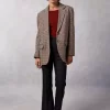 Clothing Rouje | Jacques Jacket Pied De Poule Moutarde