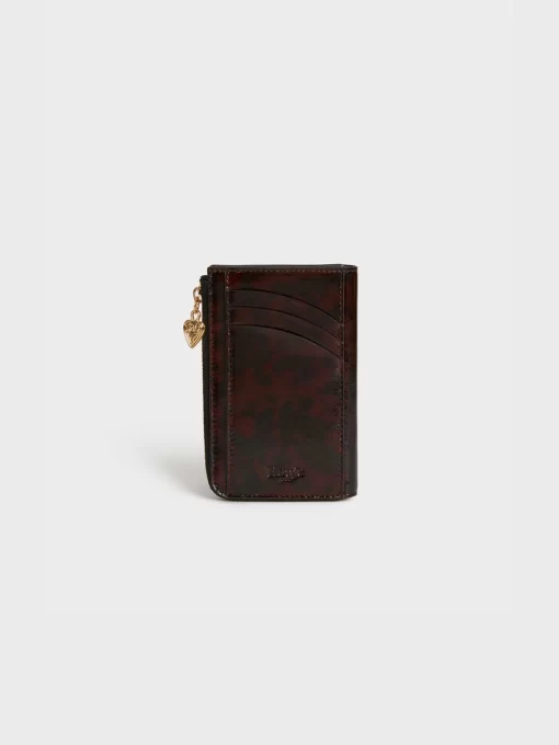 Accessories Rouje | Jeannette Wallet Vernis Tortue