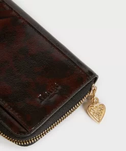 Accessories Rouje | Jeannette Wallet Vernis Tortue