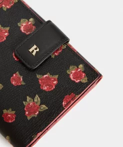 Accessories Rouje | Jeannot Wallet Fleurs Noir