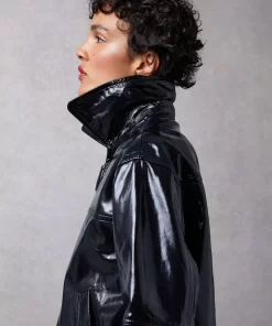 Clothing Rouje | Joshua Jacket Cuir Noir