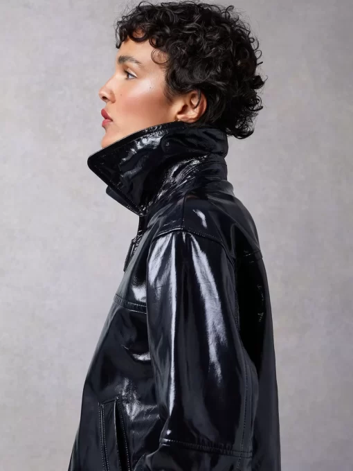 Clothing Rouje | Joshua Jacket Cuir Noir