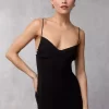 Clothing Rouje | Lana Dress Crinkle Noir