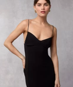 Clothing Rouje | Lana Dress Crinkle Noir