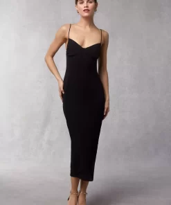 Clothing Rouje | Lana Dress Crinkle Noir