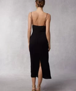 Clothing Rouje | Lana Dress Crinkle Noir