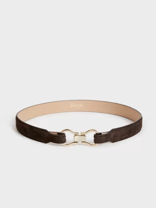 Accessories Rouje | Laure Belt Suede Ebene