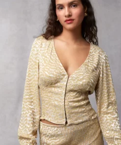 Clothing Rouje | Leana Top Irise Dore