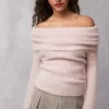 Clothing Rouje | Lens Sweater Uni Rose