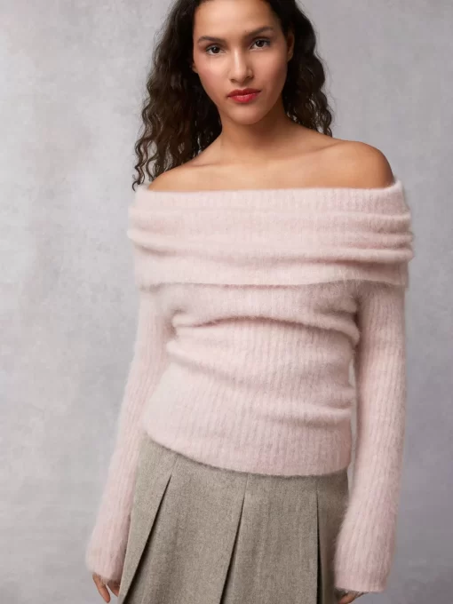Clothing Rouje | Lens Sweater Uni Rose
