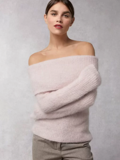 Clothing Rouje | Lens Sweater Uni Rose