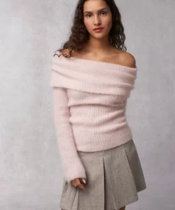 Clothing Rouje | Lens Sweater Uni Rose