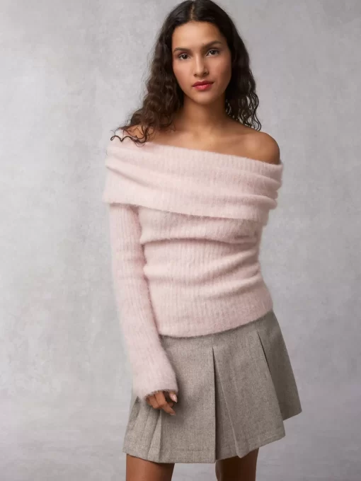Clothing Rouje | Lens Sweater Uni Rose