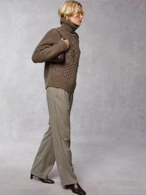 Clothing Rouje | Leo Sweater Mix Marron