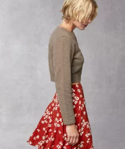 Clothing Rouje | Ludivine Skirt Cerisier Rouge