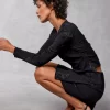 Clothing Rouje | Maiza Skirt Black Jacquard