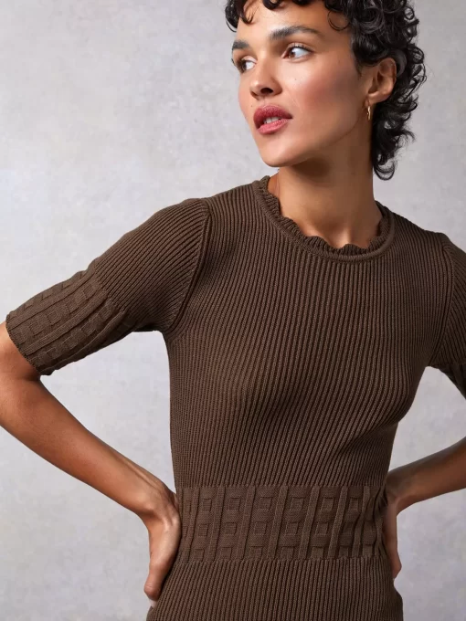 Clothing Rouje | Marius Dress Uni Brown