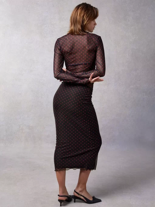 Clothing Rouje | Naella Skirt Carmena Noir