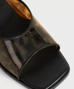Accessories Rouje | Natty Mules Tortoise Noir