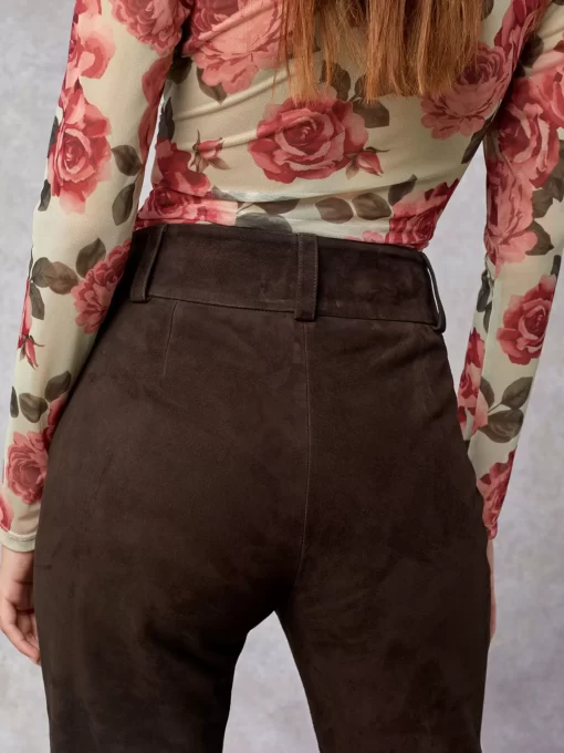 Clothing Rouje | Nolan Pants Daim Ebene