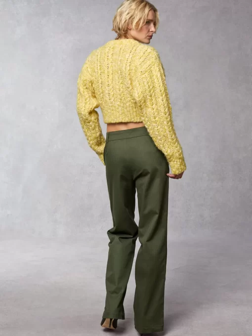 Clothing Rouje | Oderic Pants Khaki Chevron
