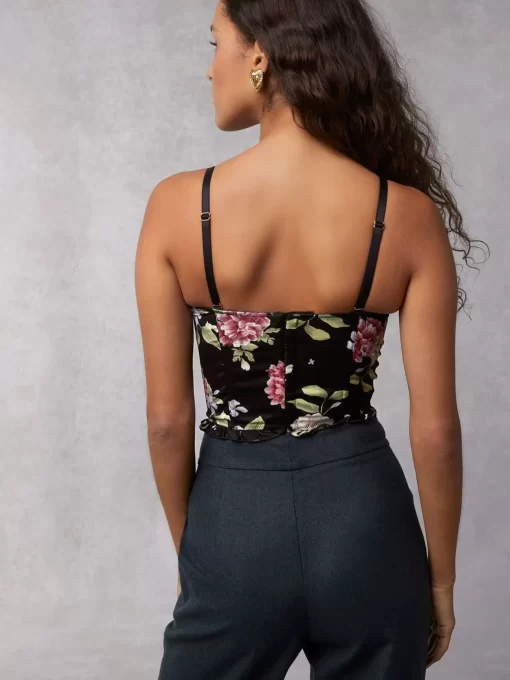 Clothing Rouje | Paquita Top Amaryllis Noir