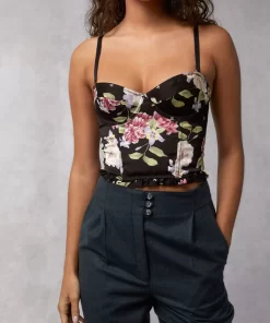 Clothing Rouje | Paquita Top Amaryllis Noir