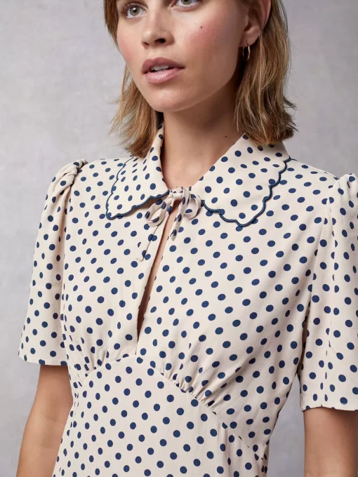 Clothing Rouje | Sheila Dress Carmen Beige
