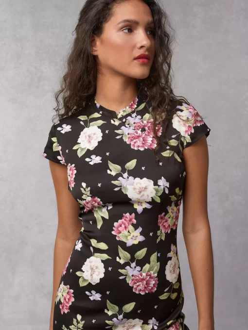 Clothing Rouje | Thais Dress Amaryllis Noir