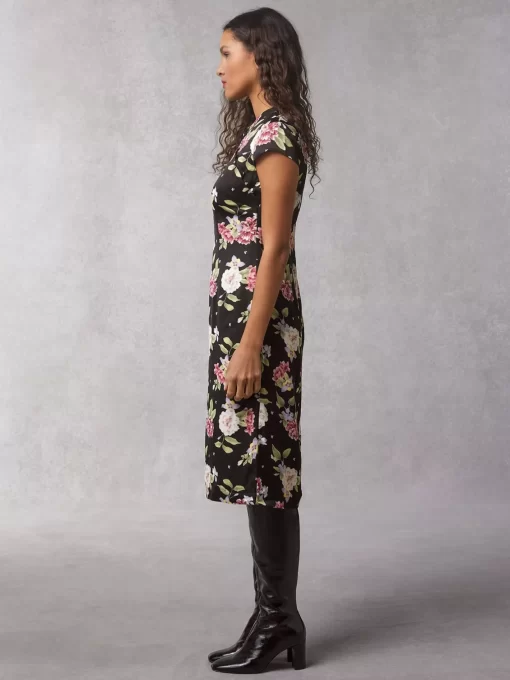 Clothing Rouje | Thais Dress Amaryllis Noir
