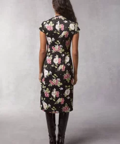 Clothing Rouje | Thais Dress Amaryllis Noir