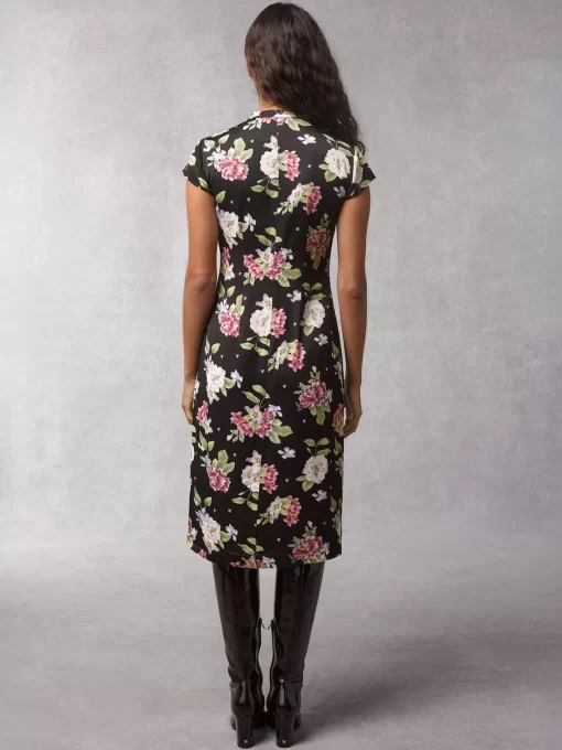 Clothing Rouje | Thais Dress Amaryllis Noir