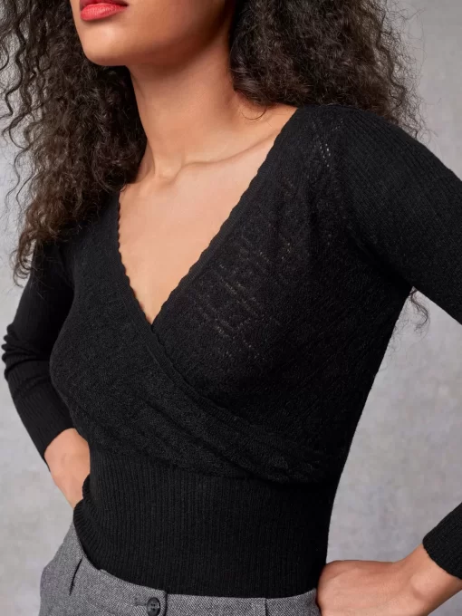 Clothing Rouje | Zoeline Sweater Noir